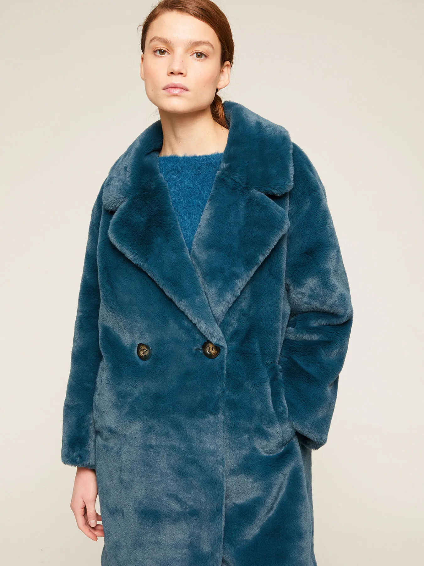 Cappotto lungo doppiopetto