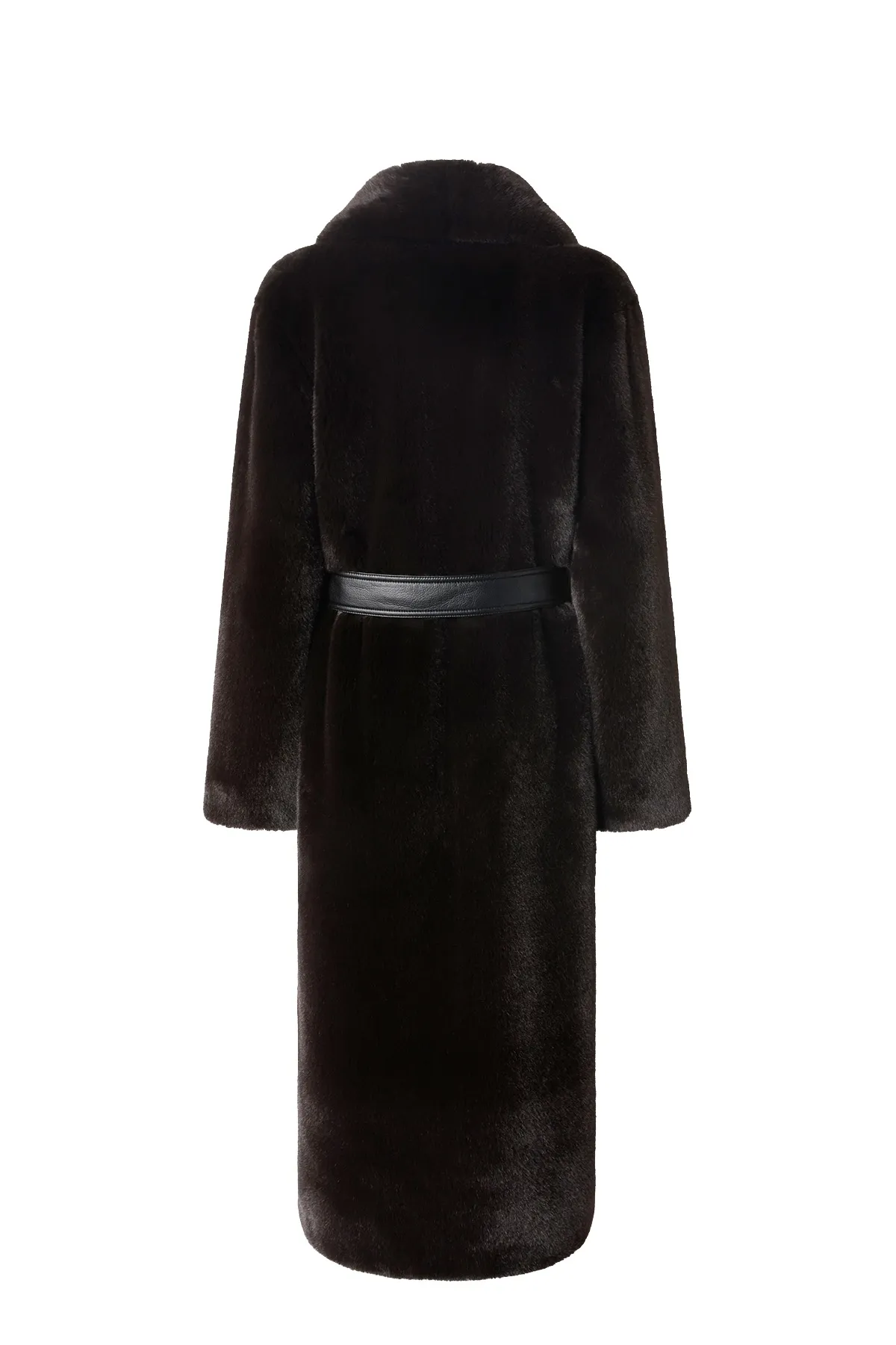 Cappotto Lungo Effetto Pelliccia PINKO donna