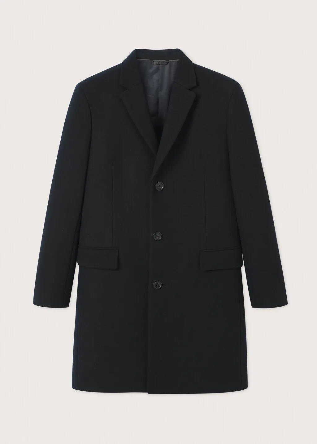 Cappotto lungo lana riciclata