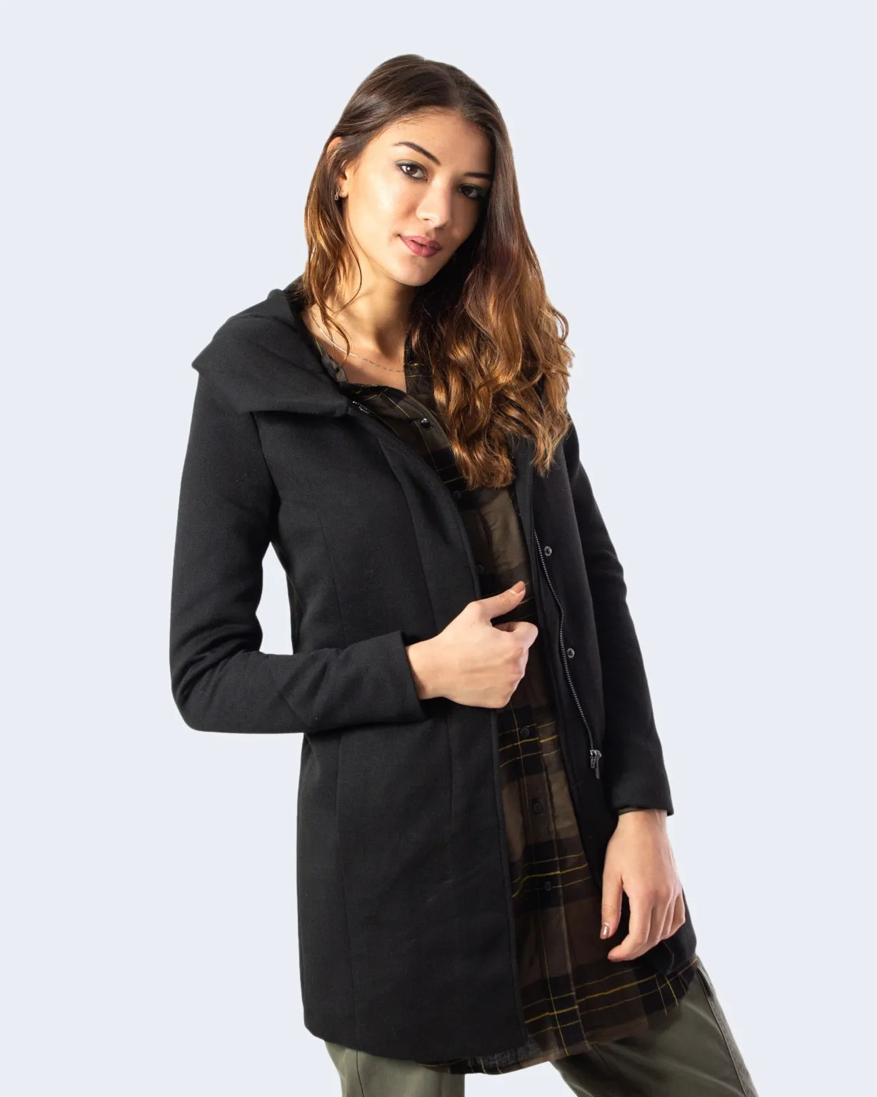 Cappotto Only ONLSEDONA LIGHT OTW NOOS Nero