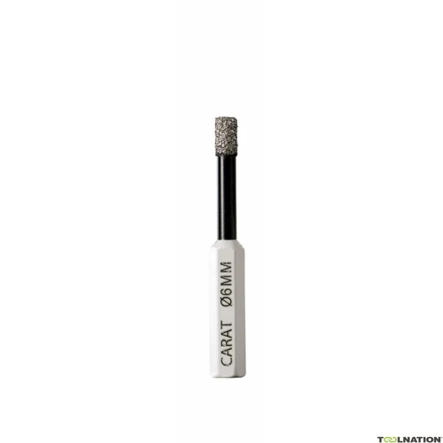 Carat ETDC006000 Punta diamantata esagonale da 6 mm a secco
