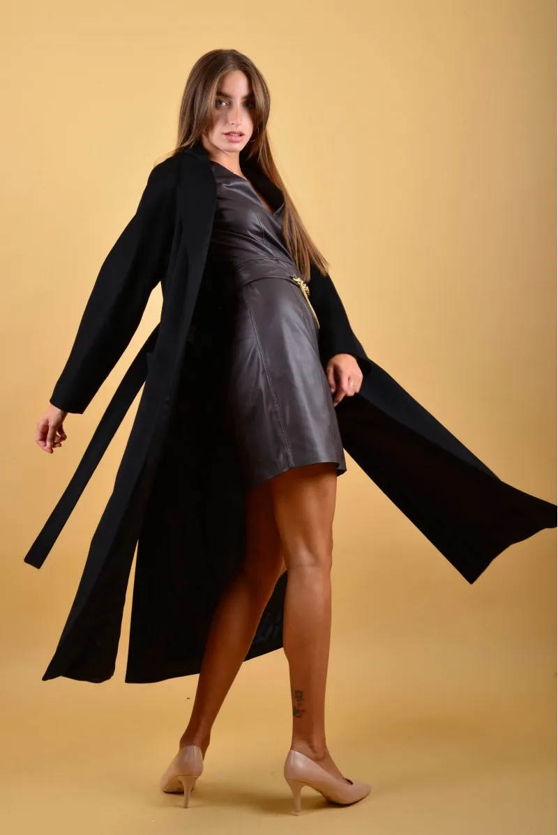 CARLA PONTI CAPPOTTO LUNGO CLASSICO