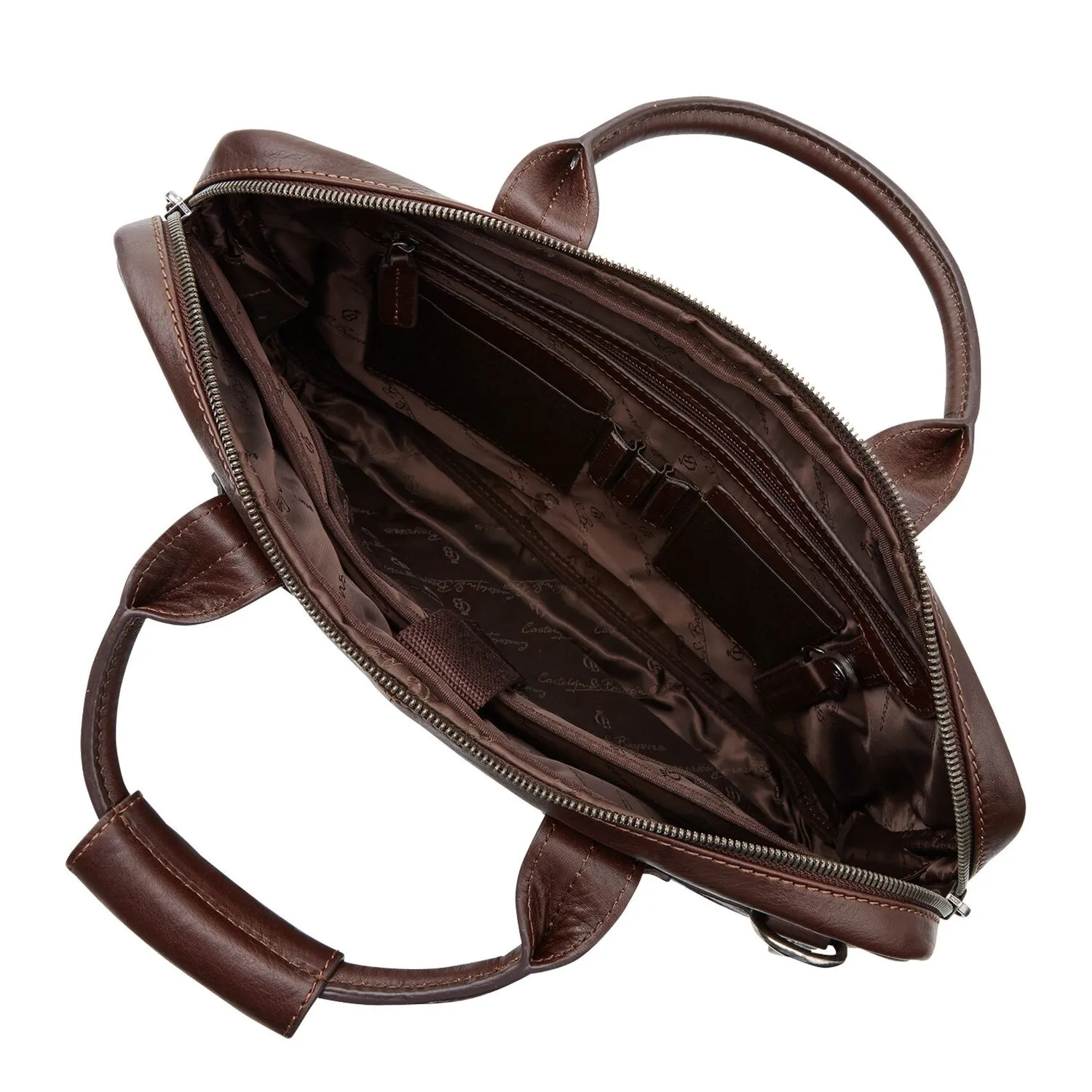 Castelijn & Beerens Firenze Cartella RFID in pelle 40 cm Scomparto per laptop