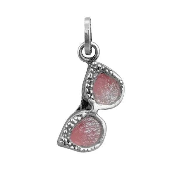 Charm occhiali da sole lenti rosa    