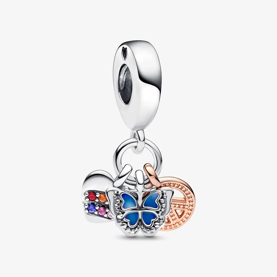 Charm Pendente Pandora Pace, Amore e Libertà 782572C01