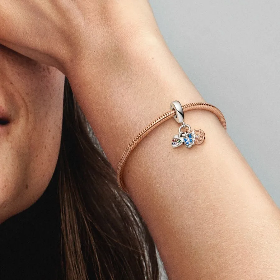 Charm Pendente Pandora Pace, Amore e Libertà 782572C01