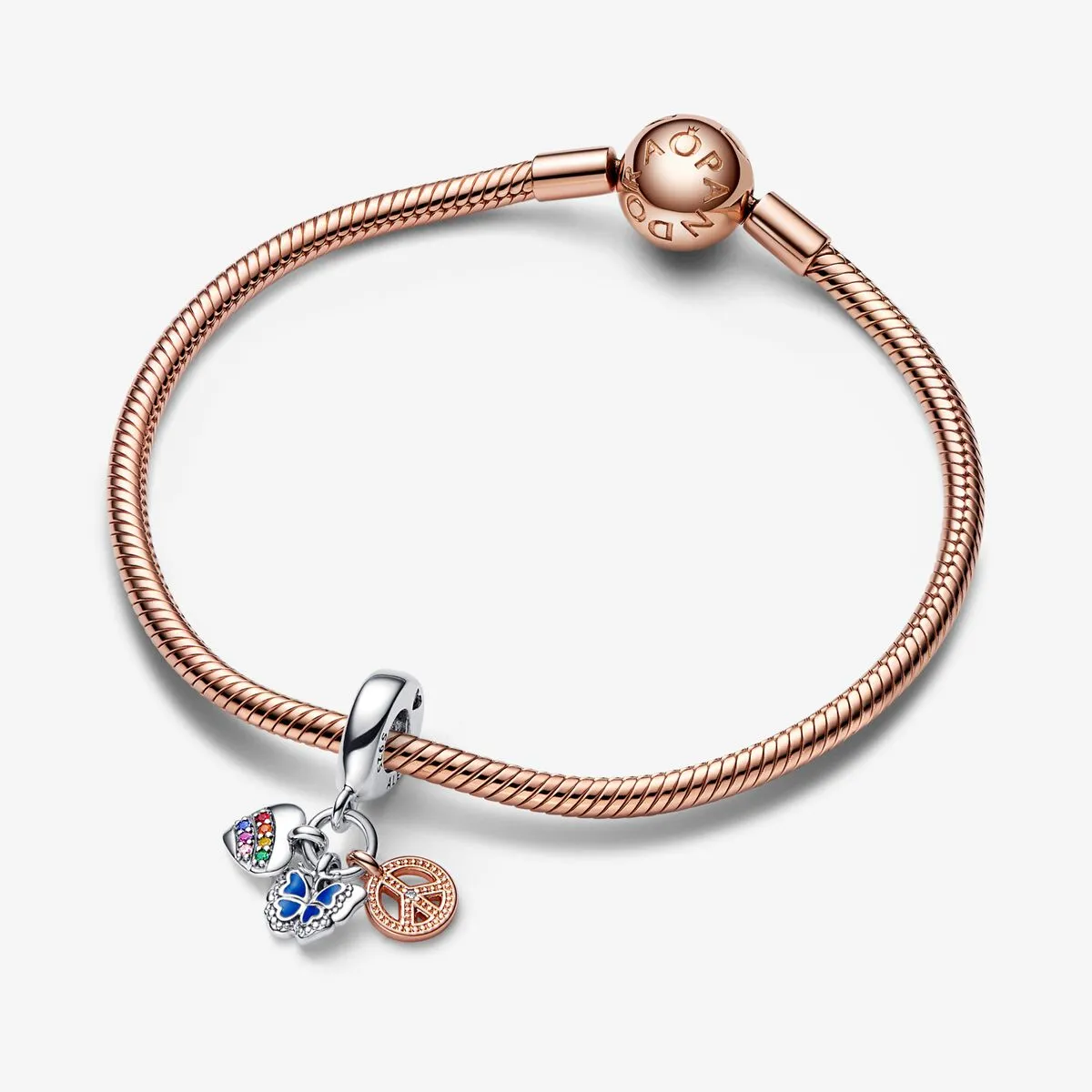 Charm Pendente Pandora Pace, Amore e Libertà 782572C01