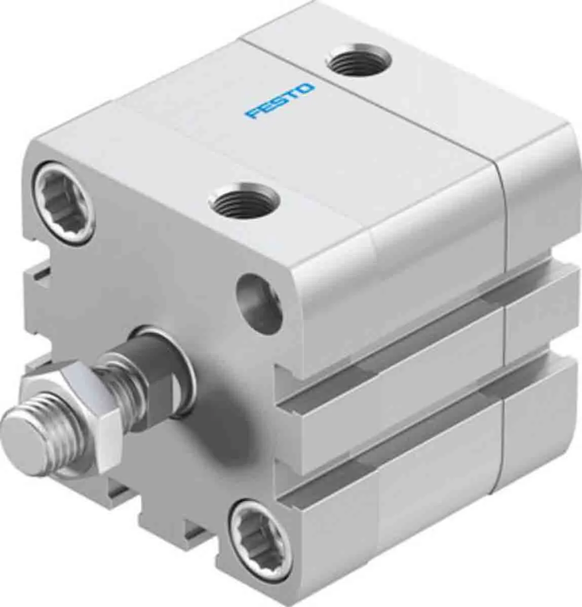 Cilindro pneumatico compatto Festo ADN 572673, Doppio effetto, foro da 40mm, corsa 10mm