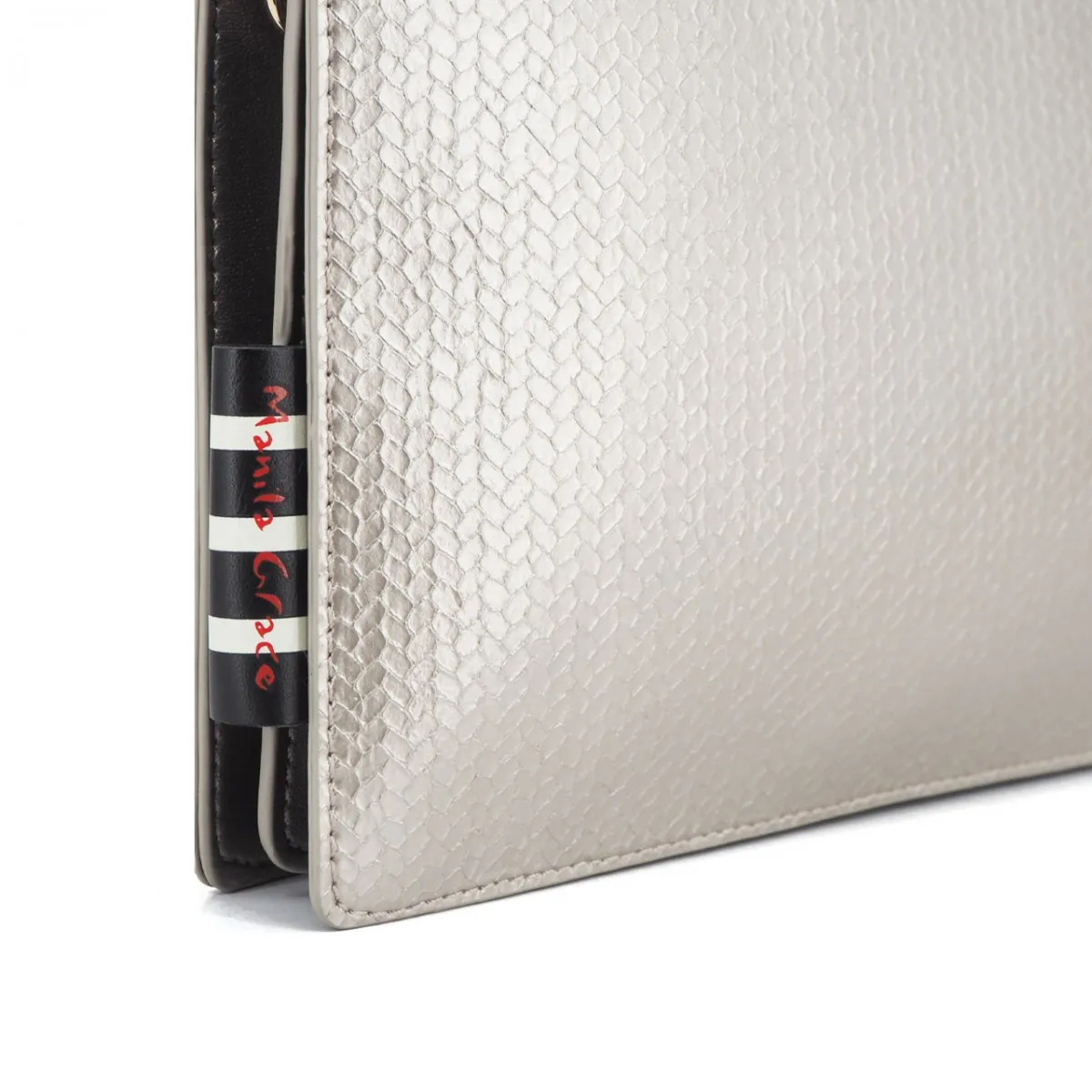 Clutch Federica Senape, Grigio