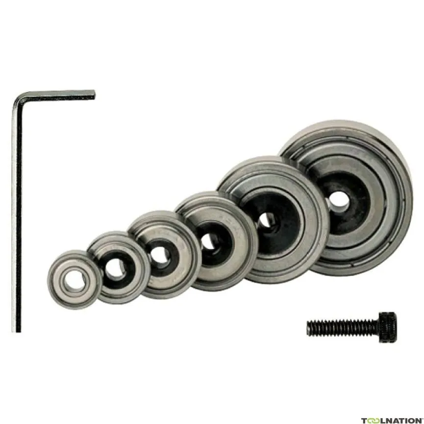 CMT 791.703.00 Set di cuscinetti a sfera (6 pezzi) con fresa a brugola 935.350.11