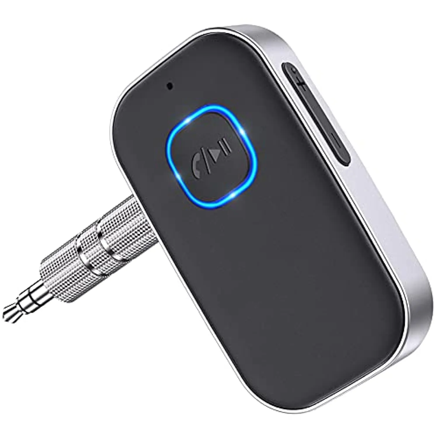 Cocoda Ricevitore Bluetooth 5.0, Cancellazione del Rumore Adattatore Aux Bluetooth, Bluetooth Auto Aux per Stereo Casa, Cuffie C