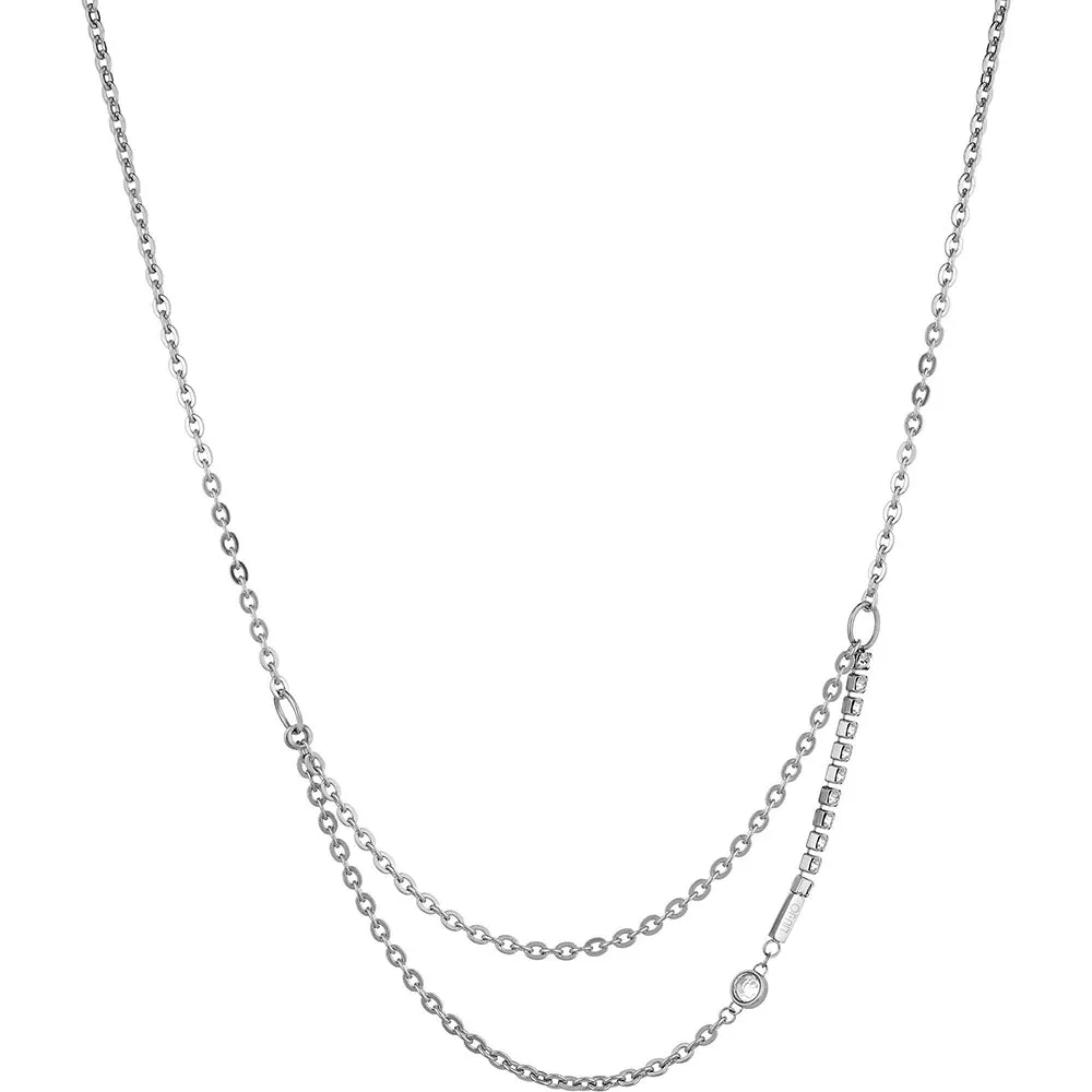 Collana Donna Acciaio e Pietra Liu Jo Luxury