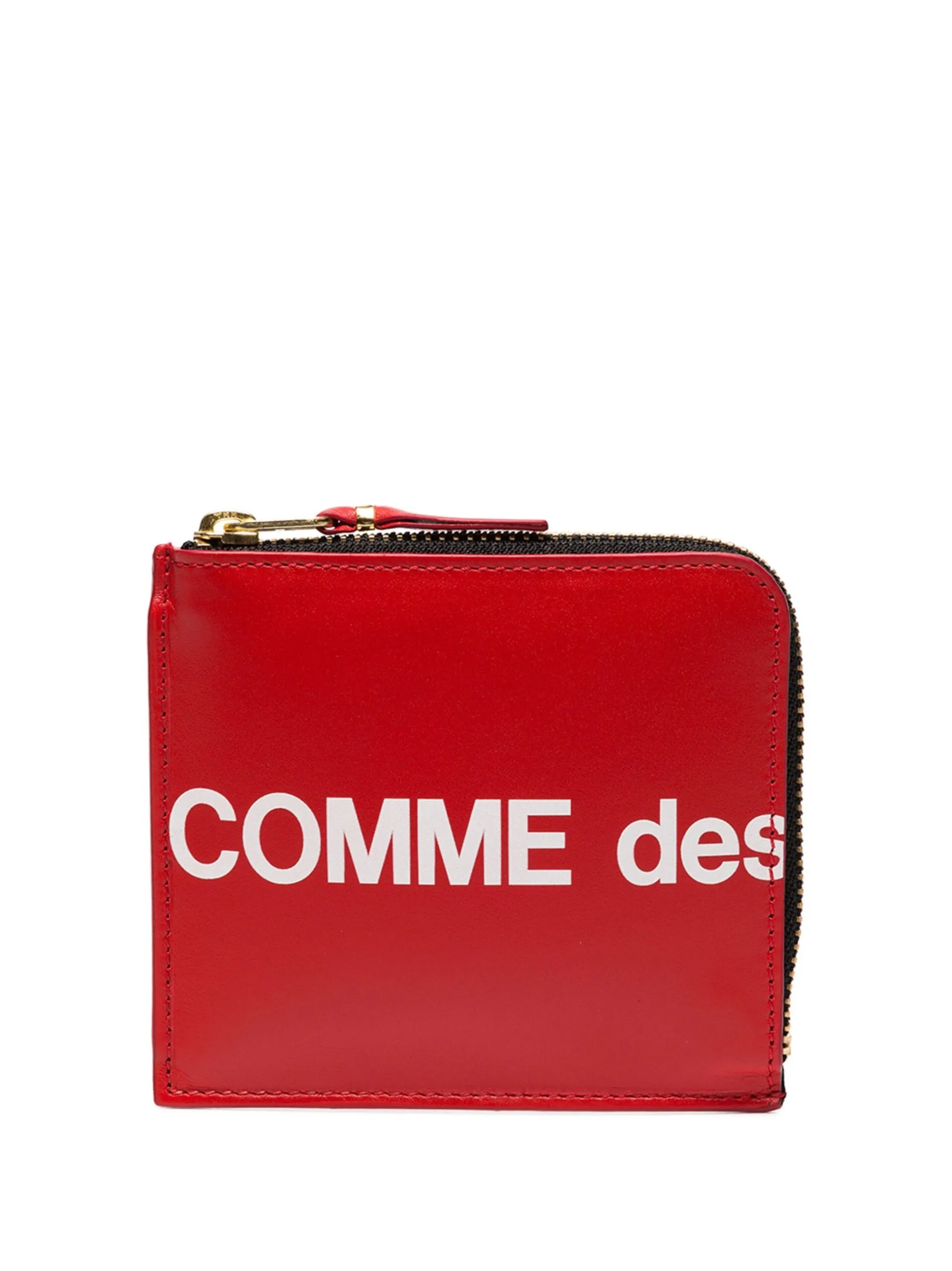COMME DES GARÇONS Huge Logo Zip Around Wallet
