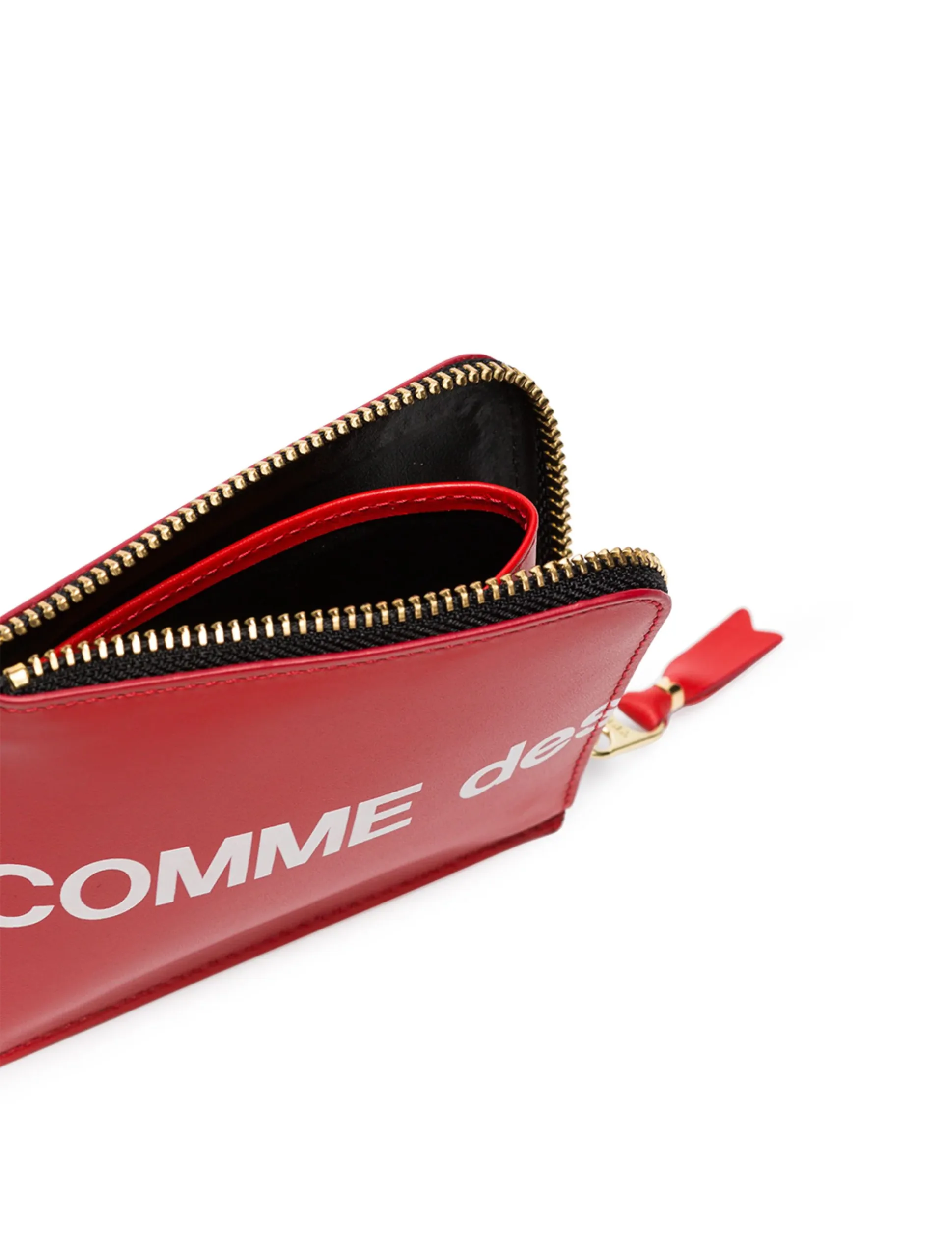 COMME DES GARÇONS Huge Logo Zip Around Wallet