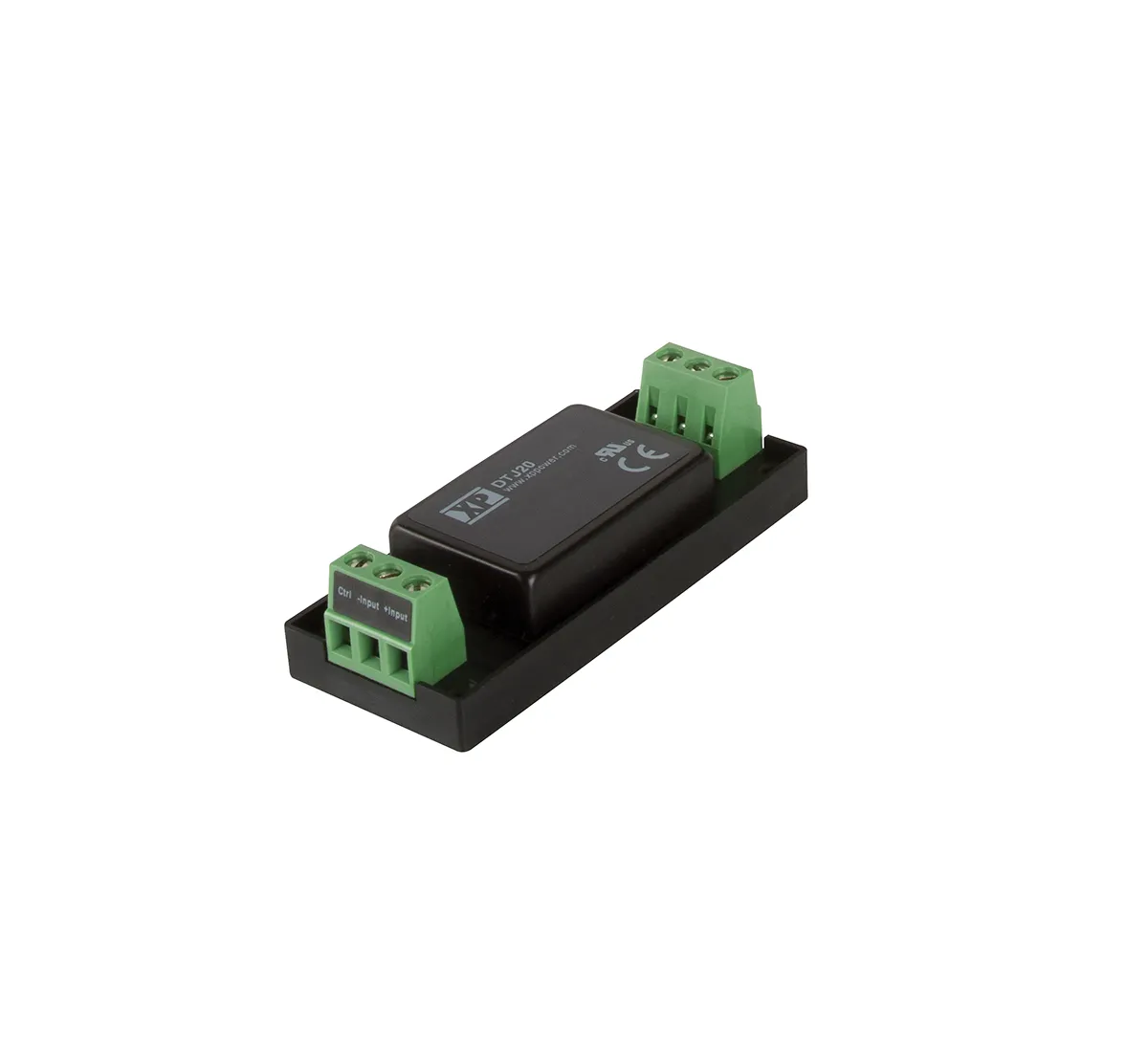 Convertitore c.c.-c.c. 20W, Vin 9 36 V c.c., Vout ±5V cc, 3kV cc