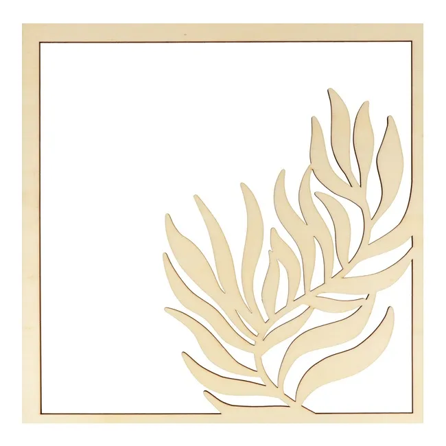 Cornice per pesci in legno a 5 livelli 25 x 25 cm