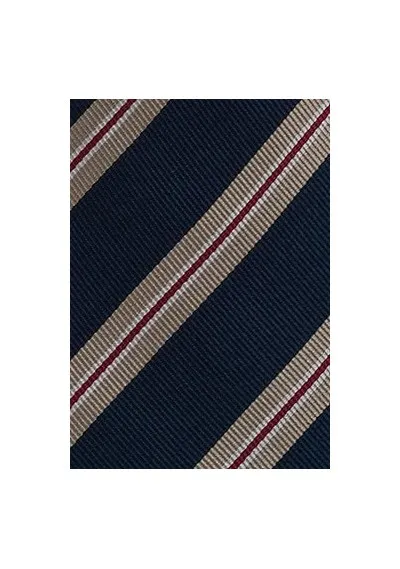 Cravatta Regimental blu scuro