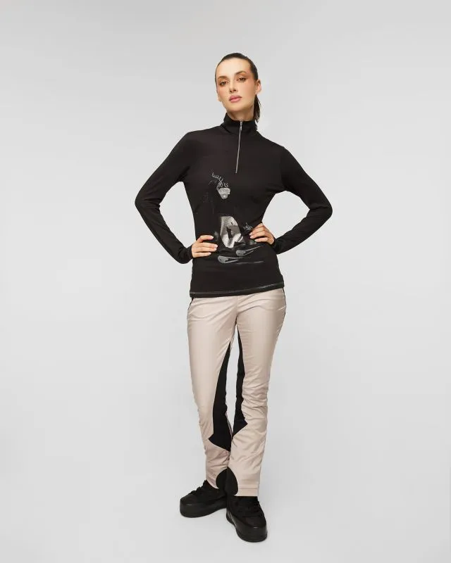 Czarny golf narciarski damski Sportalm 1623005758-59