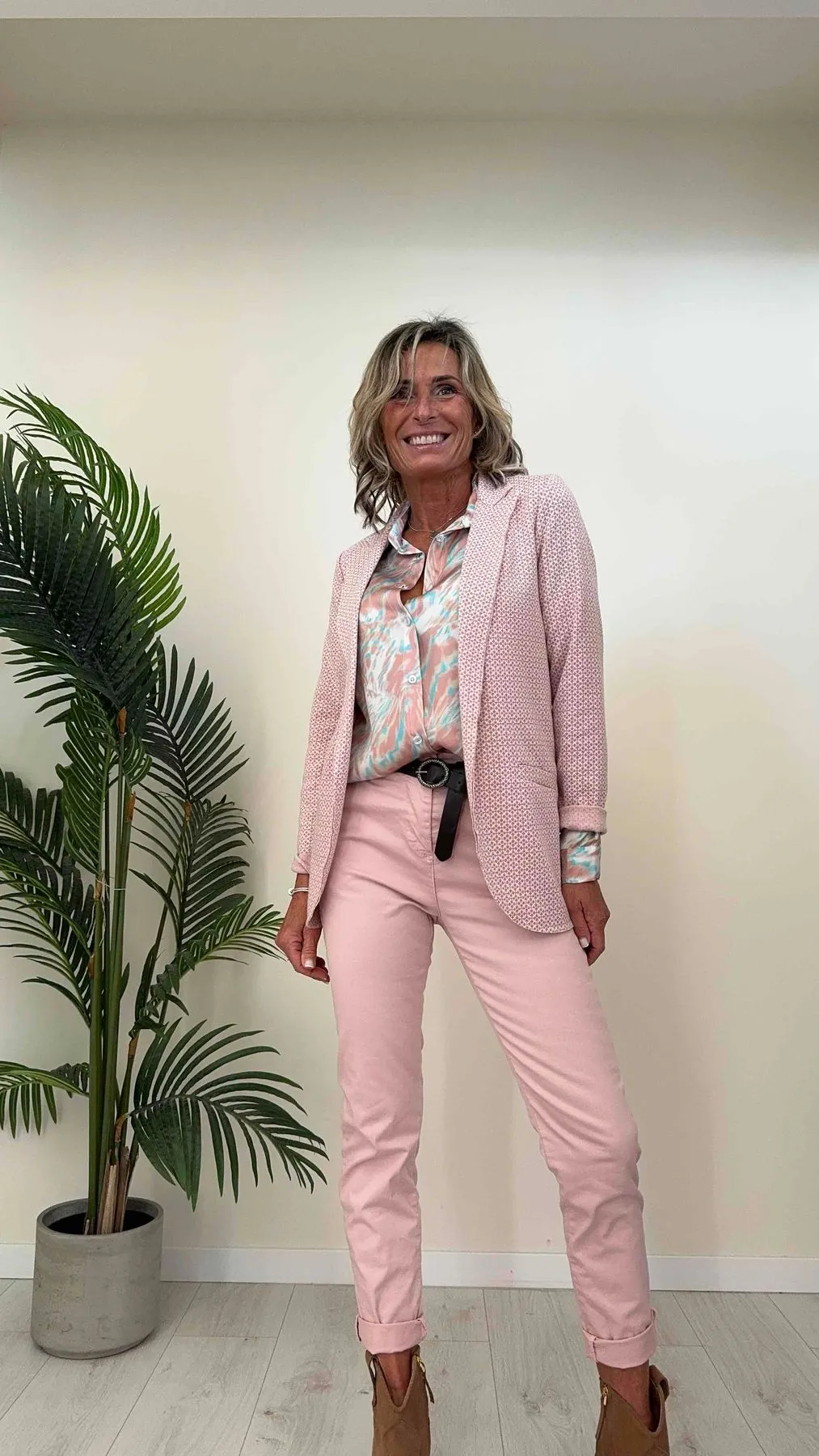 DAFNE - 6139P28 - GIACCA JERSEY DI COTONE FANTASIA ROMBI CON LUREX