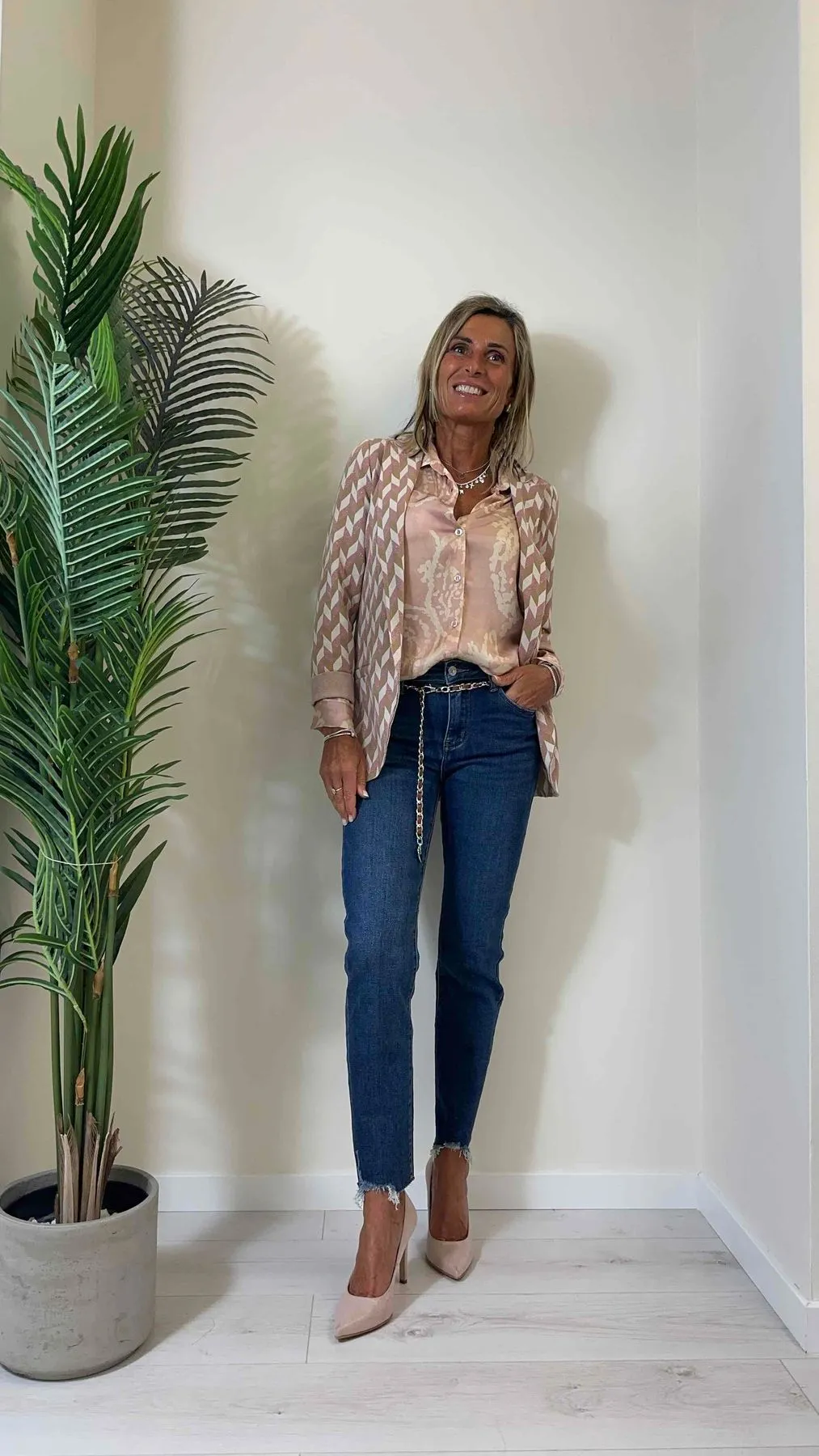 DAFNE - 6139P28 - GIACCA JERSEY DI COTONE FANTASIA ROMBI CON LUREX