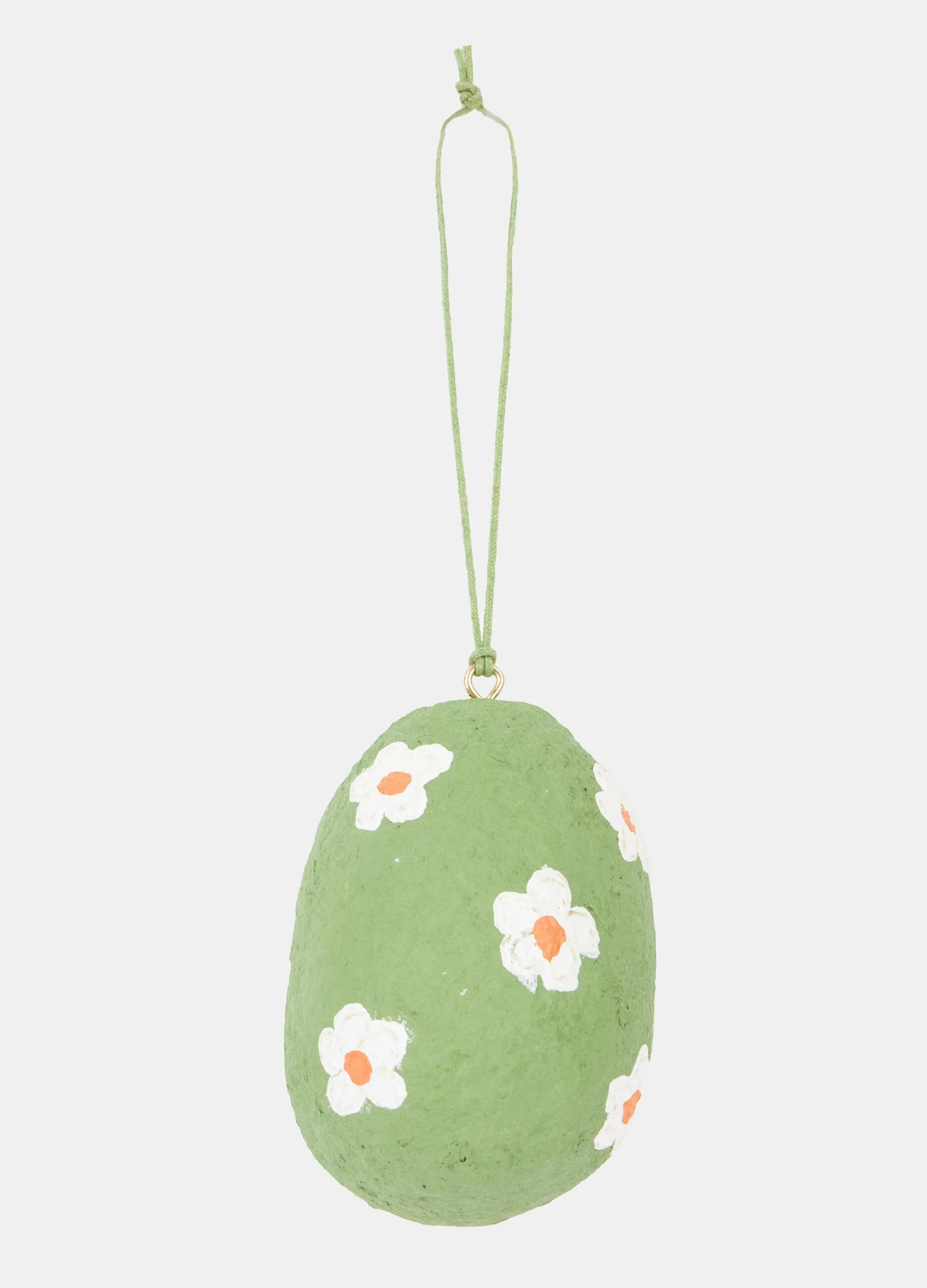 Decorazione di Pasqua fatta a mano in cotone riciclato