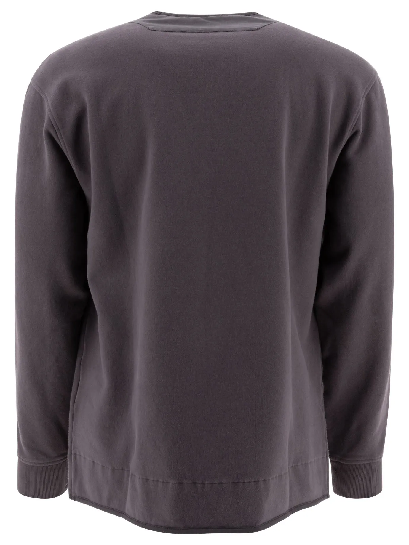 Diagonal Fleece Sweatshirts Marrone