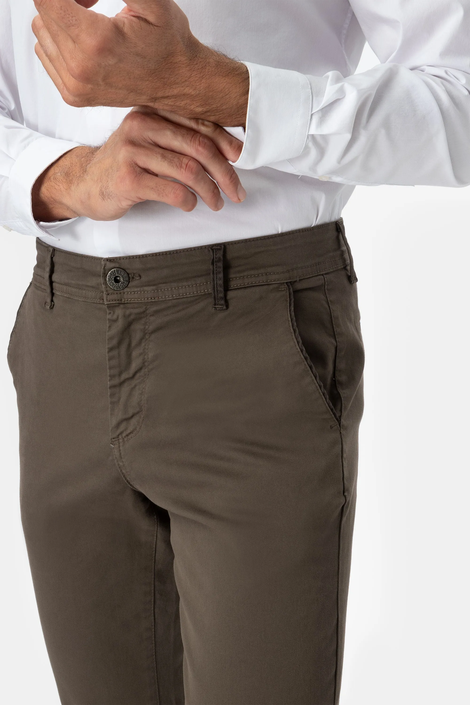Dirk Dnt Pantalone chinos in cotone