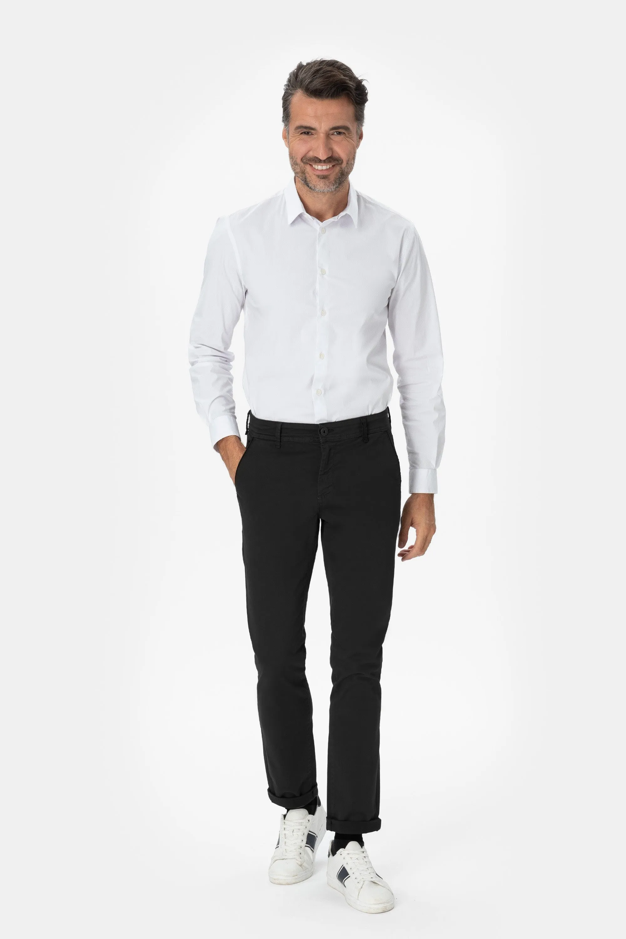 Dirk Dnt Pantalone chinos in cotone