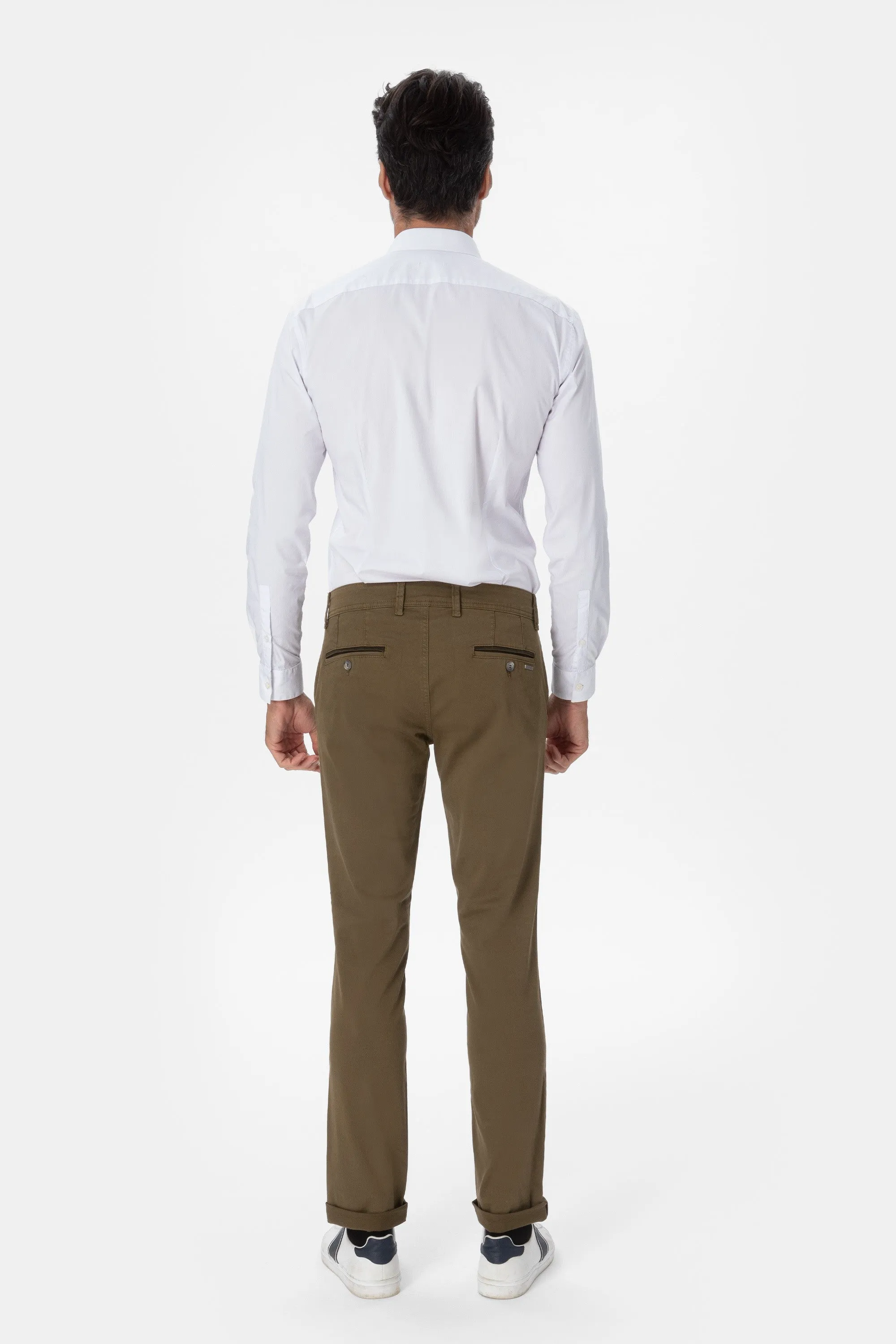 Dirk Dnt Pantalone chinos in cotone