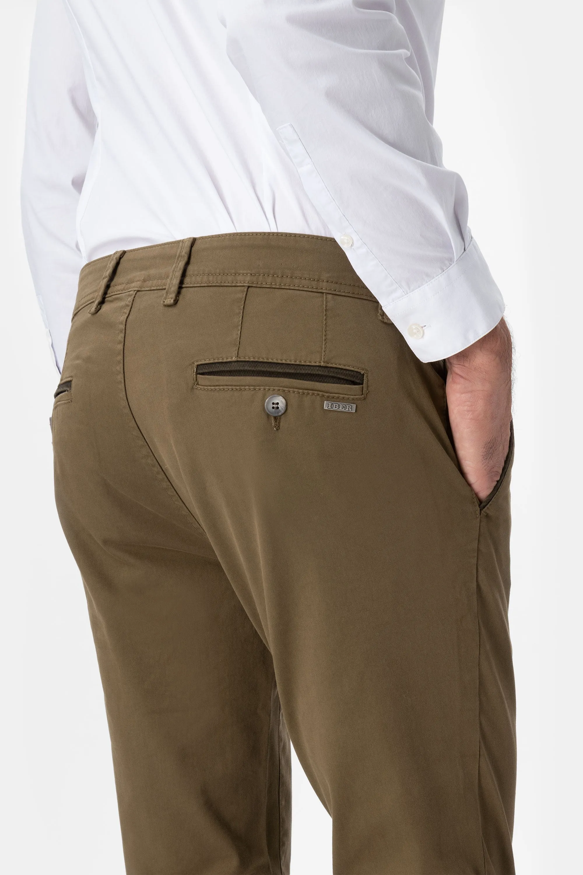 Dirk Dnt Pantalone chinos in cotone