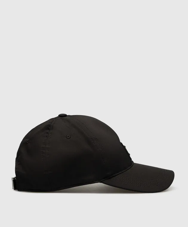 Dolce&Gabbana Cappellino nero con logo GH590AGF421