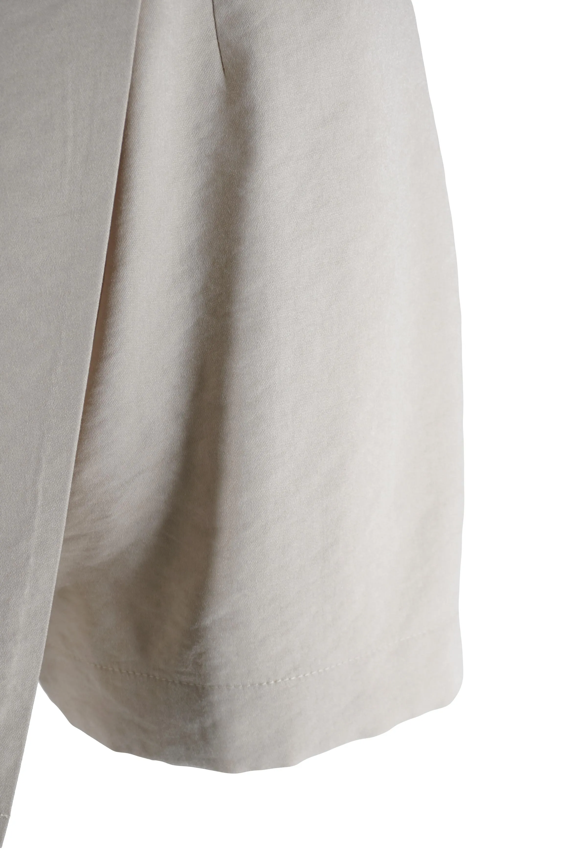 Double-breasted suit in Twill / Beige