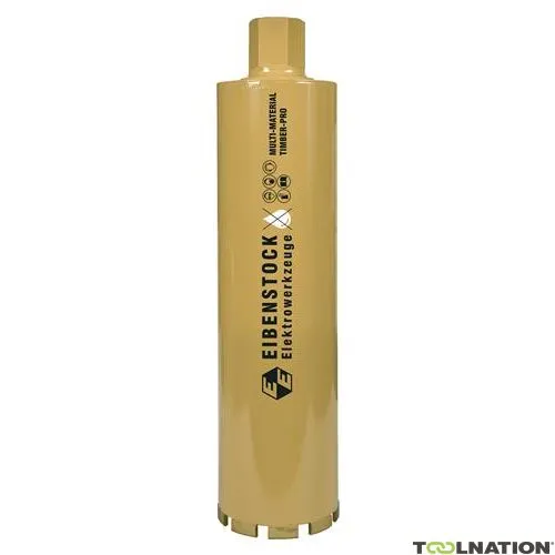 Eibenstock 12.511.15 Corona di foratura a secco UNC 1¼" - Ø 102 x 350 mm ¼"  