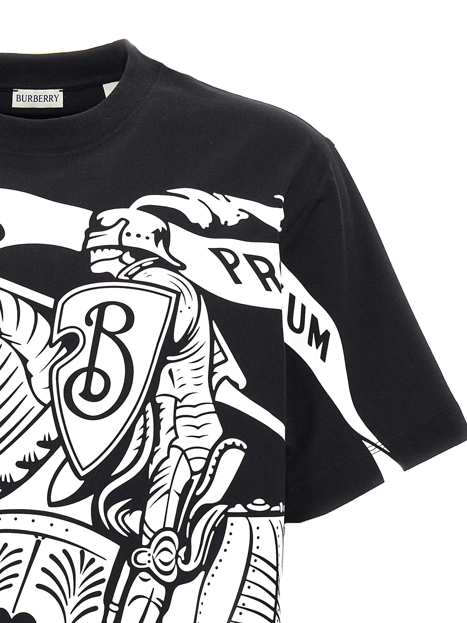 Ekd T Shirt Bianco/Nero