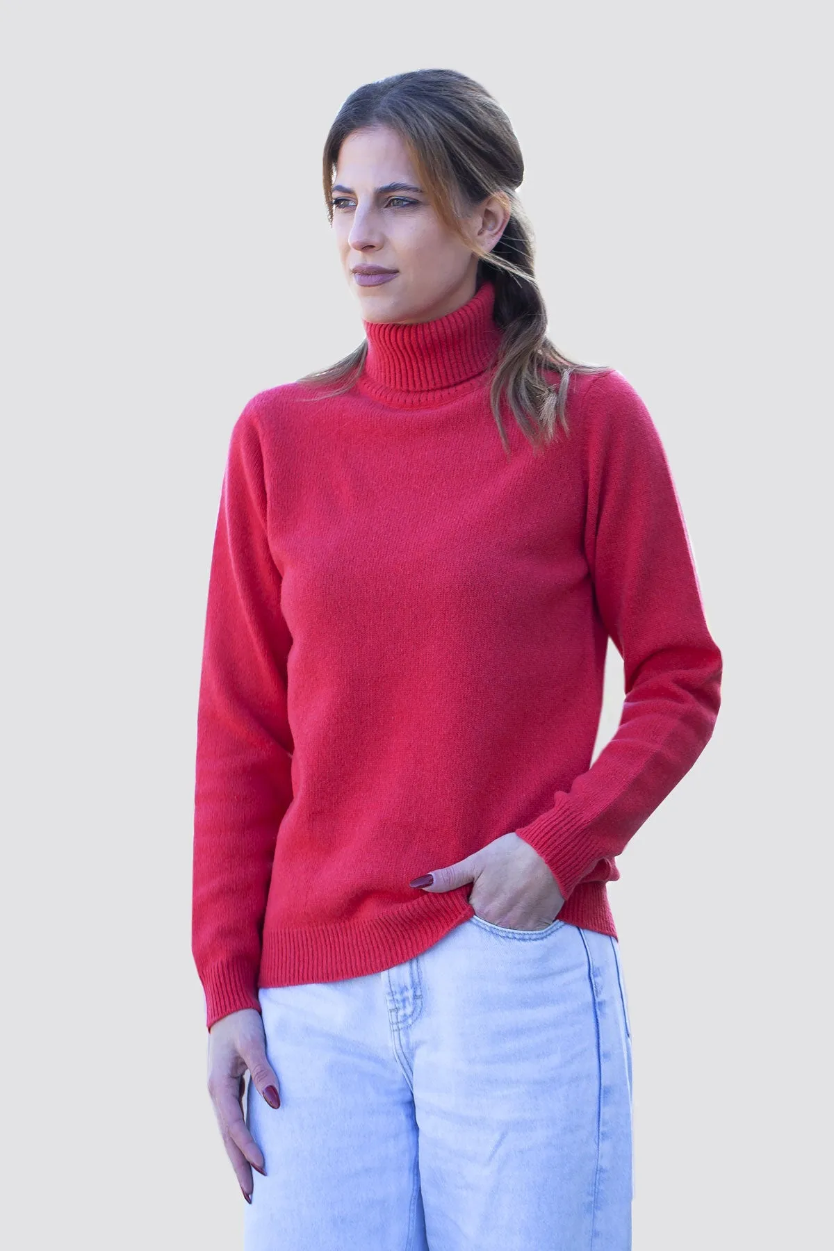 Elegante Maglia Dolcevita Donna - Maglione Donna Invernali - Autunno/Inverno - 100% Pura Lana Vergine | Brunella Gori