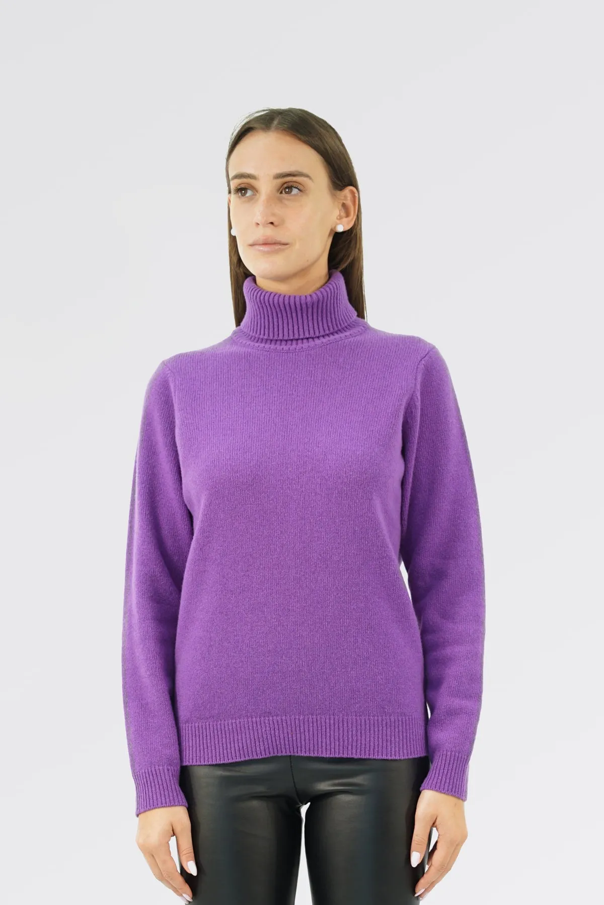 Elegante Maglia Dolcevita Donna - Maglione Donna Invernali - Autunno/Inverno - 100% Pura Lana Vergine | Brunella Gori