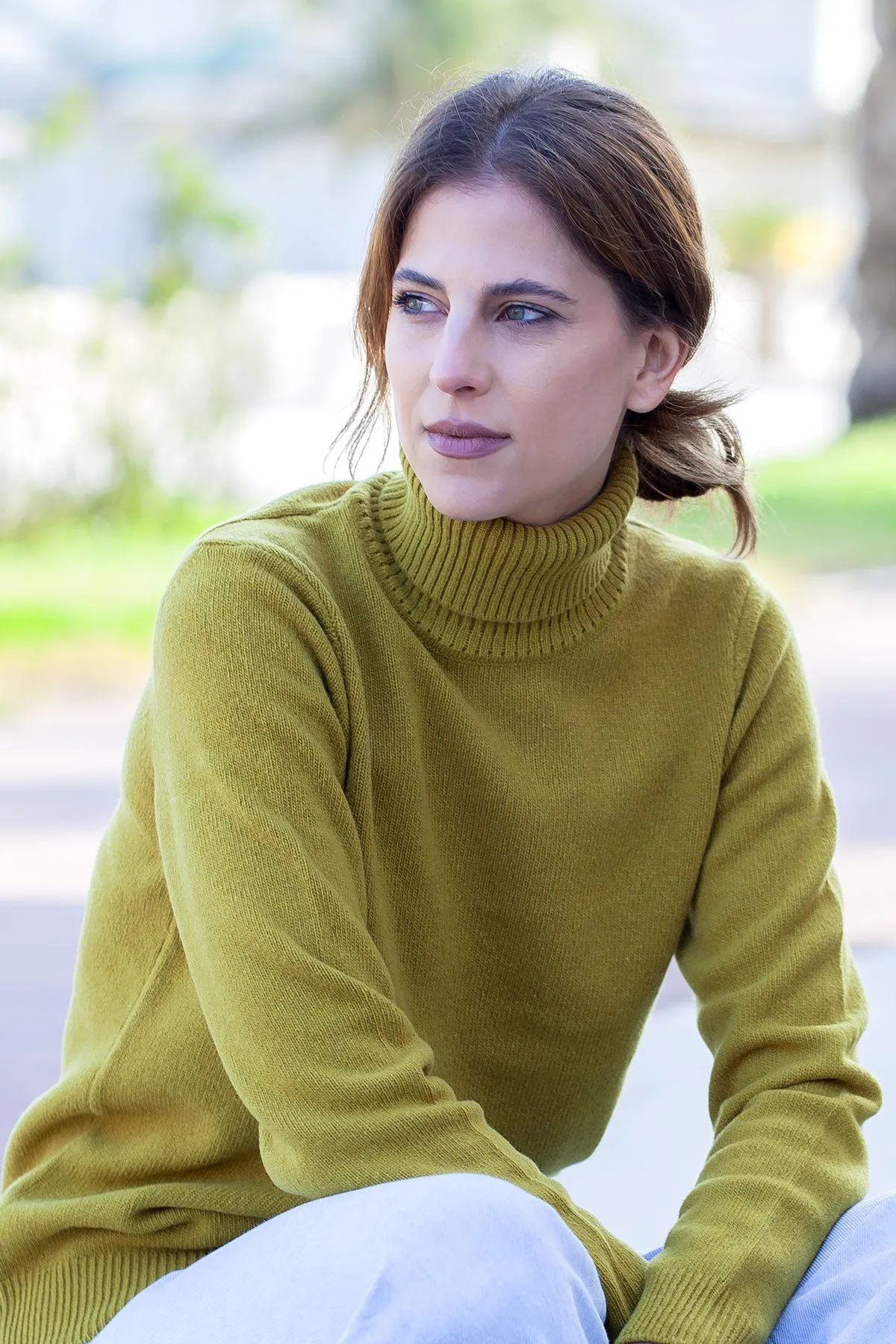 Elegante Maglia Dolcevita Donna - Maglione Donna Invernali - Autunno/Inverno - 100% Pura Lana Vergine | Brunella Gori