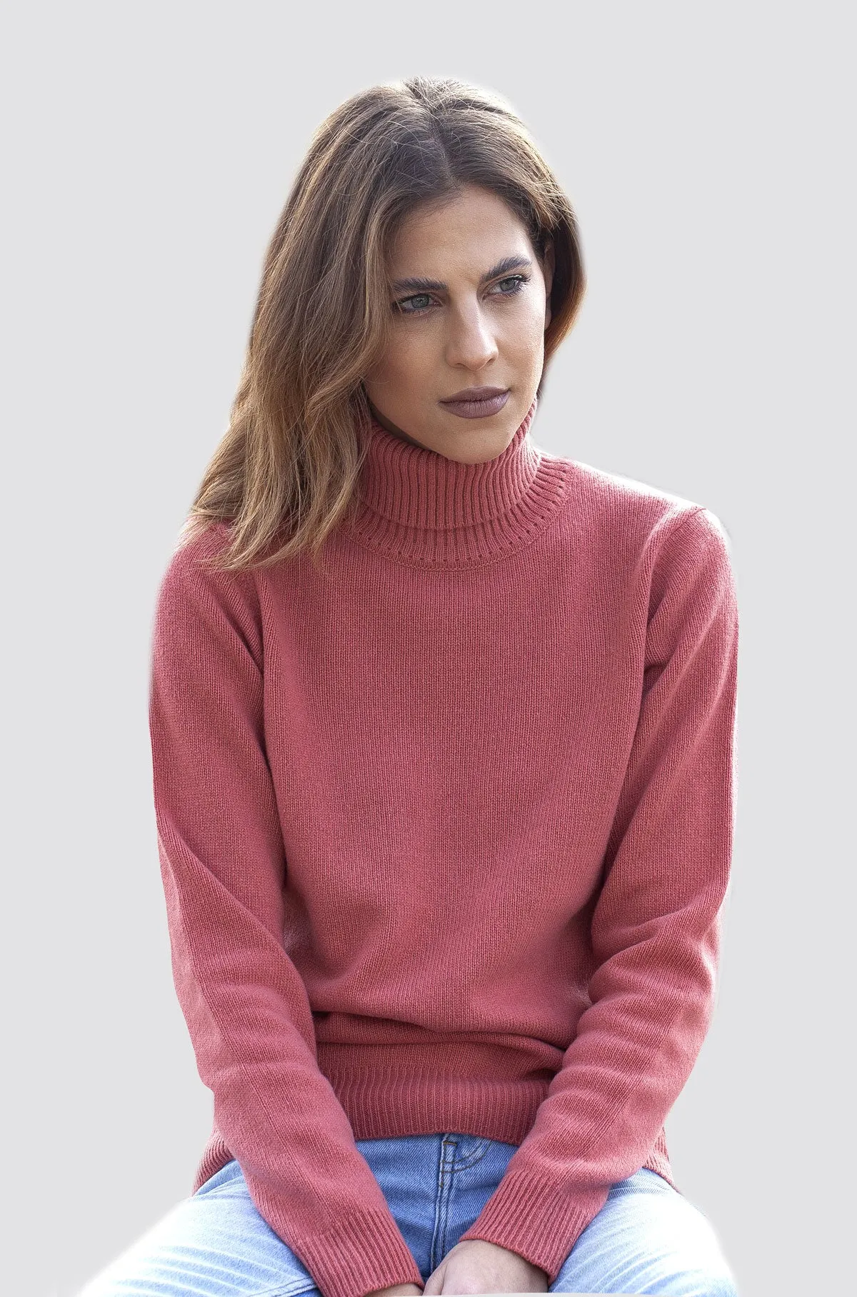 Elegante Maglia Dolcevita Donna - Maglione Donna Invernali - Autunno/Inverno - 100% Pura Lana Vergine | Brunella Gori
