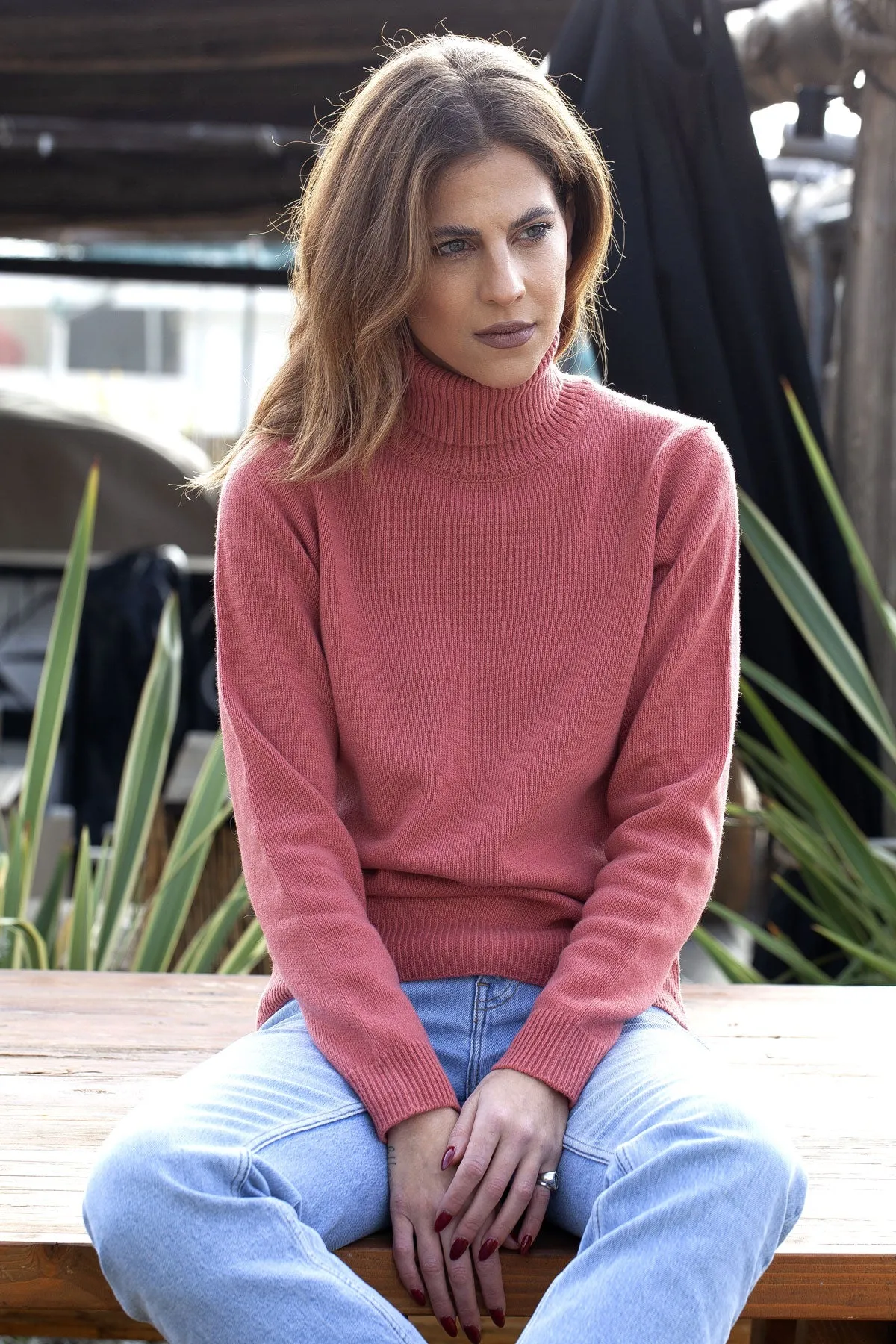 Elegante Maglia Dolcevita Donna - Maglione Donna Invernali - Autunno/Inverno - 100% Pura Lana Vergine | Brunella Gori