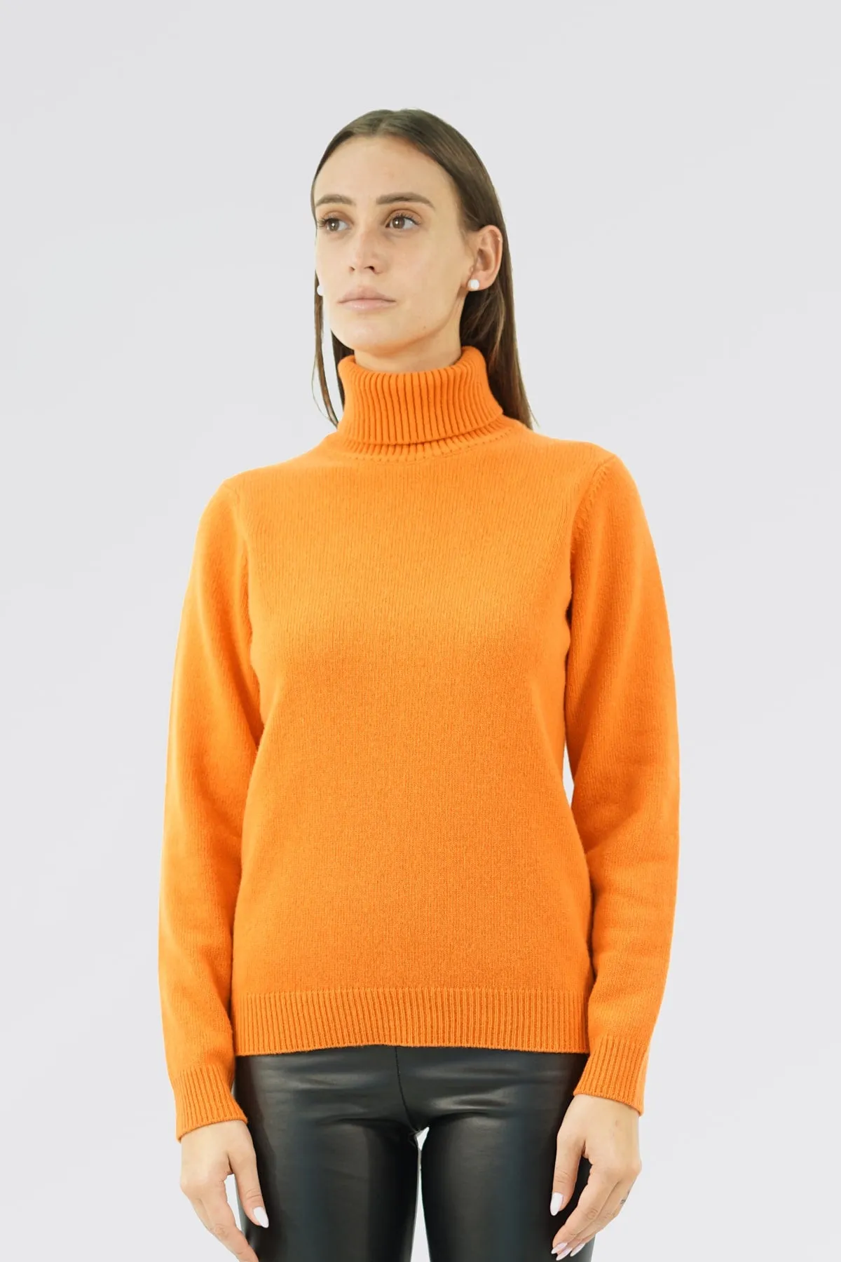Elegante Maglia Dolcevita Donna - Maglione Donna Invernali - Autunno/Inverno - 100% Pura Lana Vergine | Brunella Gori