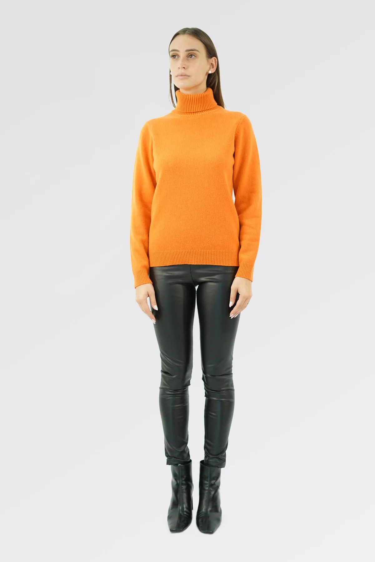 Elegante Maglia Dolcevita Donna - Maglione Donna Invernali - Autunno/Inverno - 100% Pura Lana Vergine | Brunella Gori