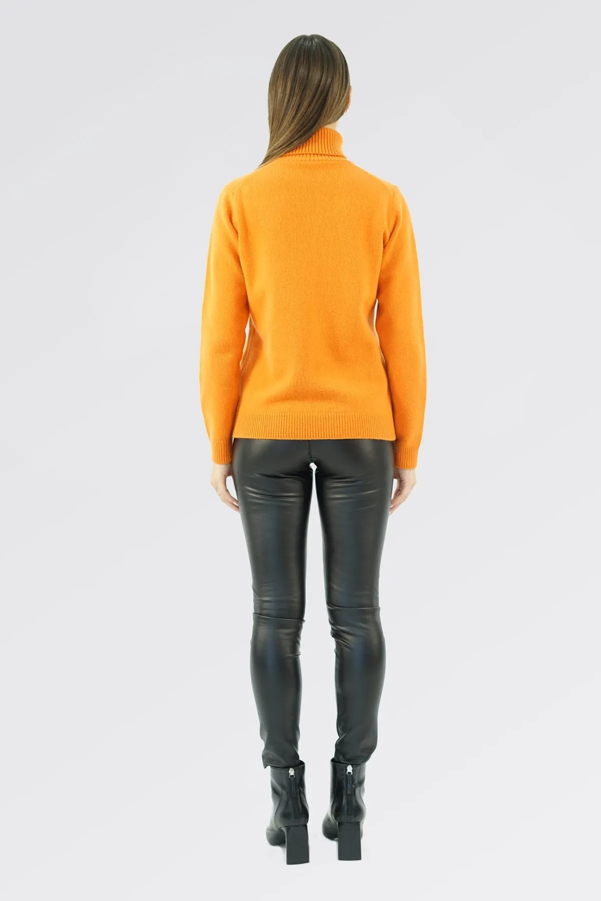 Elegante Maglia Dolcevita Donna - Maglione Donna Invernali - Autunno/Inverno - 100% Pura Lana Vergine | Brunella Gori