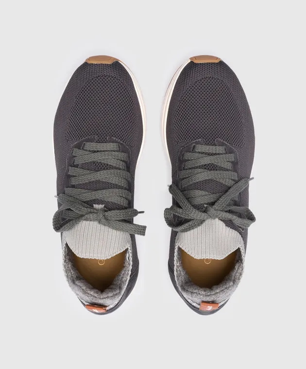 Enrico Mandelli Scarpe da ginnastica grigie DWALKP4950