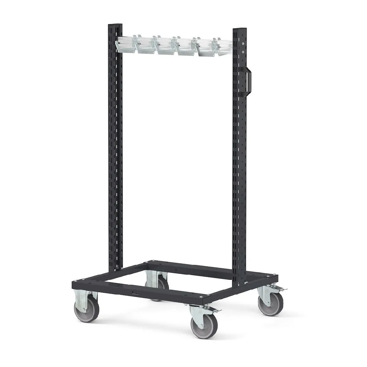 Fami Arredamento BINCART0707 Carrello per imbracature con ganci regolabili - Dimensioni 761x668x1357mm Portata 300Kg