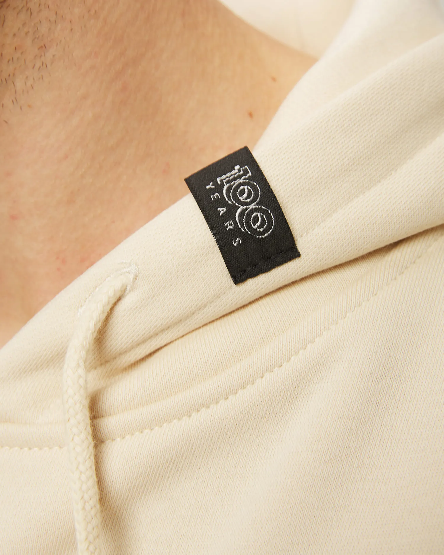 Felpa beige da uomo Volkl 100 Years Rise And Shine Hoodie Sand 198215-nd