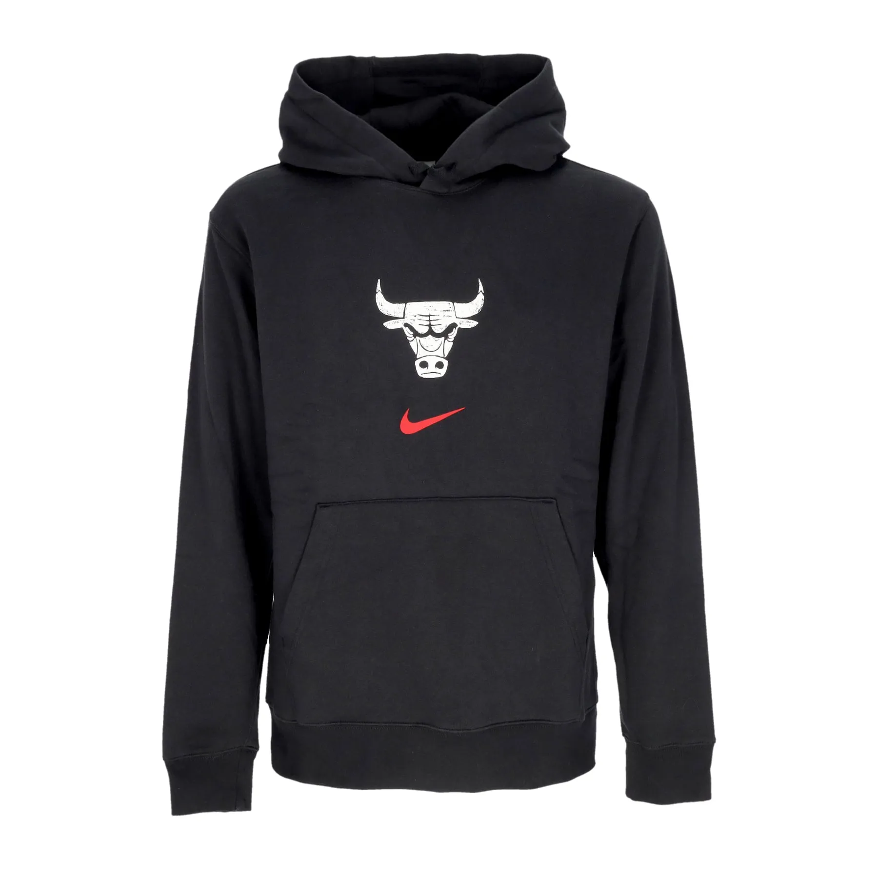 Felpa Cappuccio Uomo Nba City Edition Club Hoodie Chibul Black