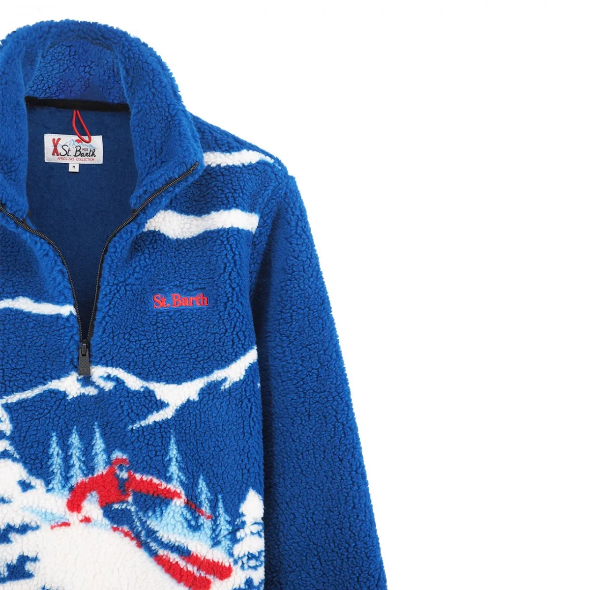 Felpa Con Zip Polar N Alpes Ski
