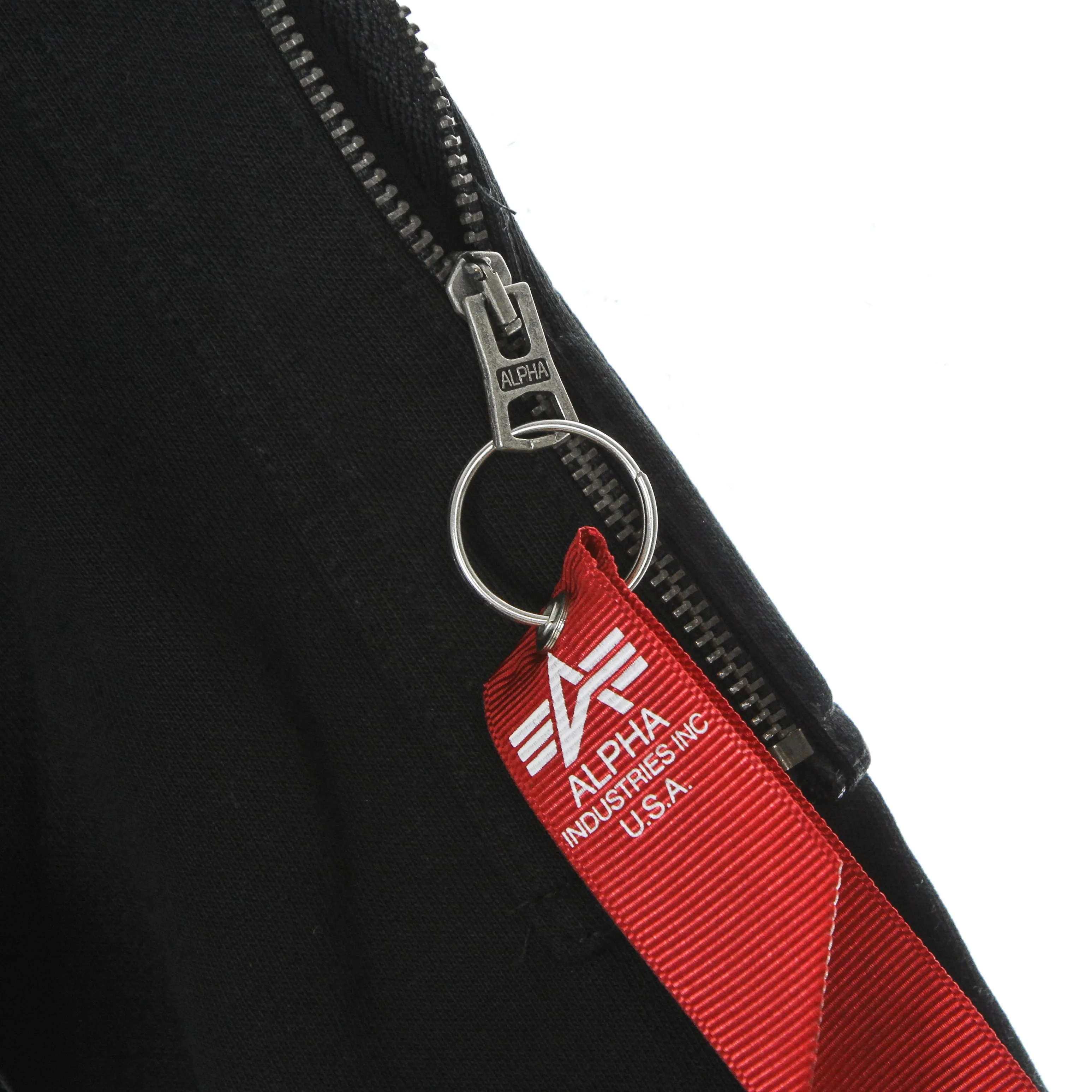 Felpa Girocollo Uomo Nasa Reflective Sweater Black