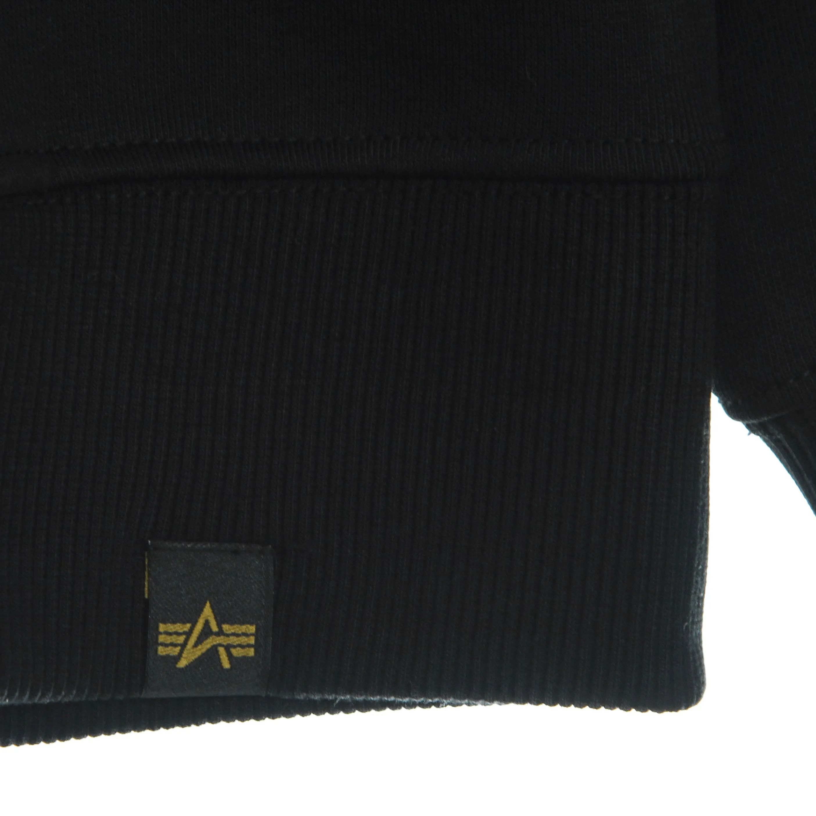 Felpa Girocollo Uomo Nasa Reflective Sweater Black