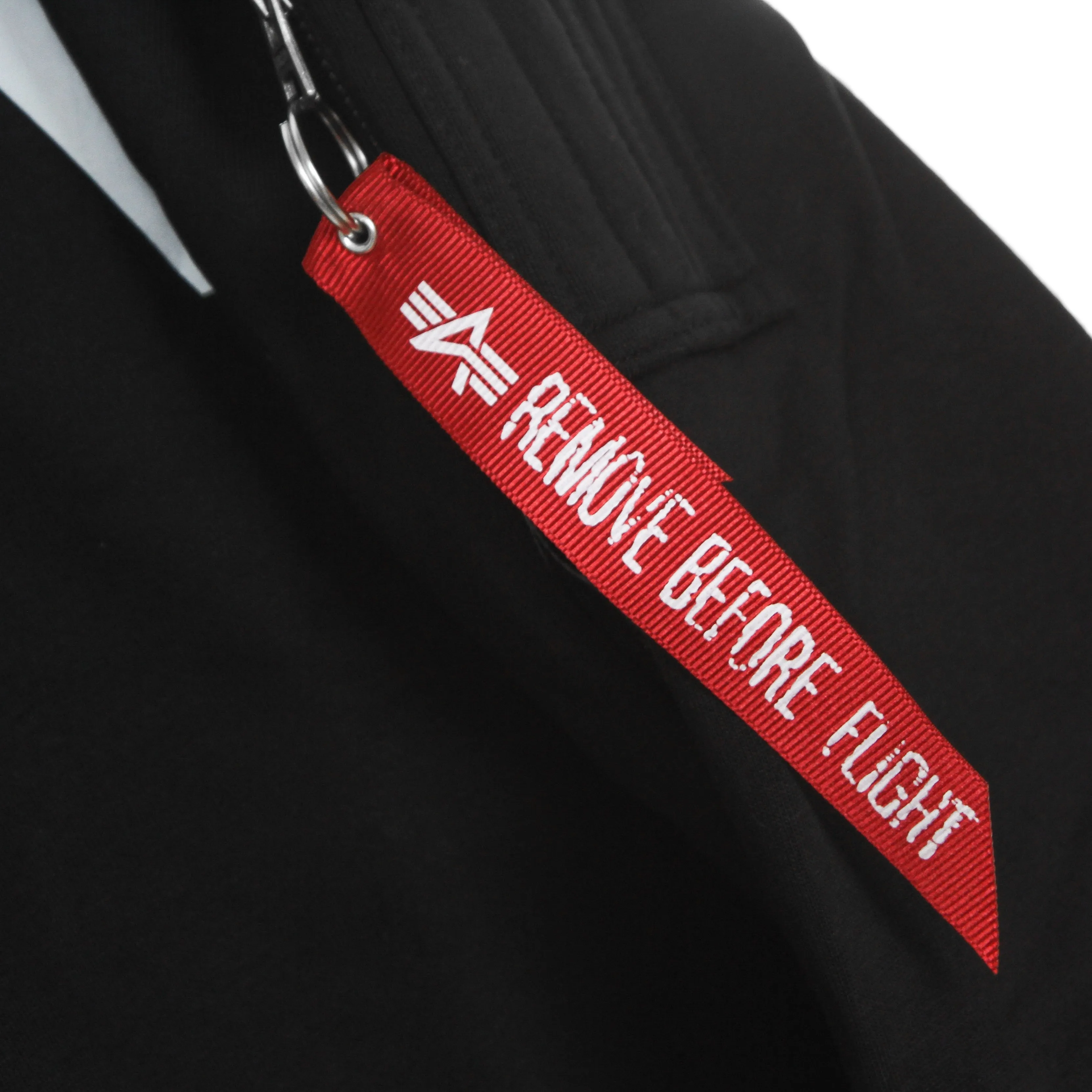 Felpa Girocollo Uomo Nasa Reflective Sweater Black